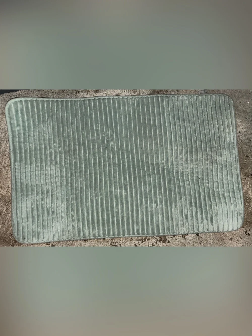 Soft Ribbed Padded Floor Mat Rug - Picture 1 of 1